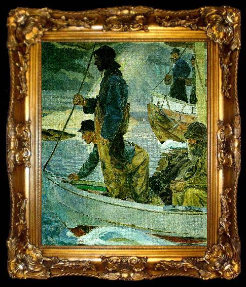 framed  Carl Wilhelmson for vart dagliga brod, ta009-2